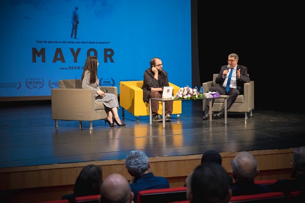 عرضت بلدية رام الله فيلم (MAYOR) الحائز على عدة جوائز عالمية وآخرها جائزة إيمي. 
