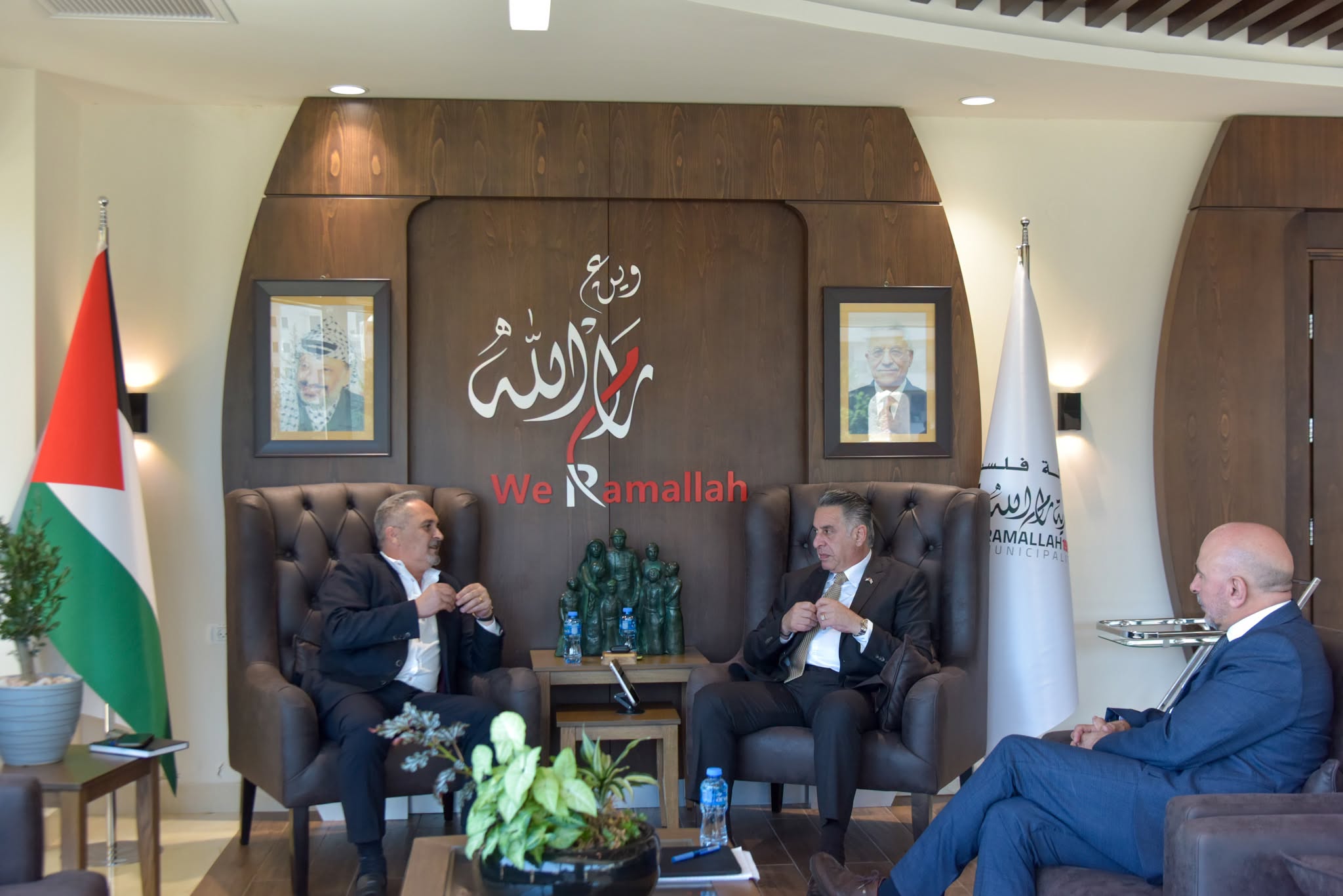بلدية رام الله تبحث مع بنك التنمية الألماني آفاق التعاون المشترك